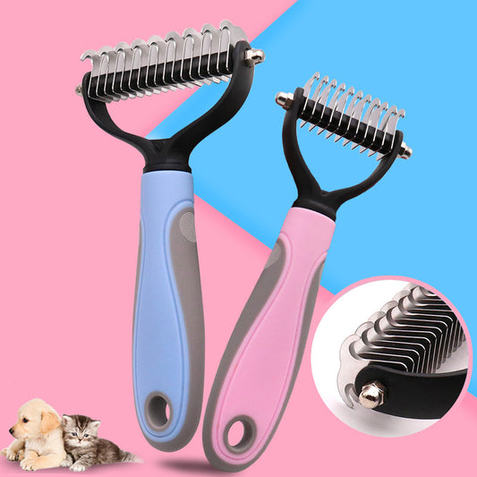 Stainless Double-sided Hair Removal Brush
