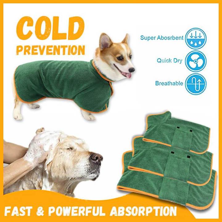 Wagswonder™ Super Absorbent Pet Bathrobe