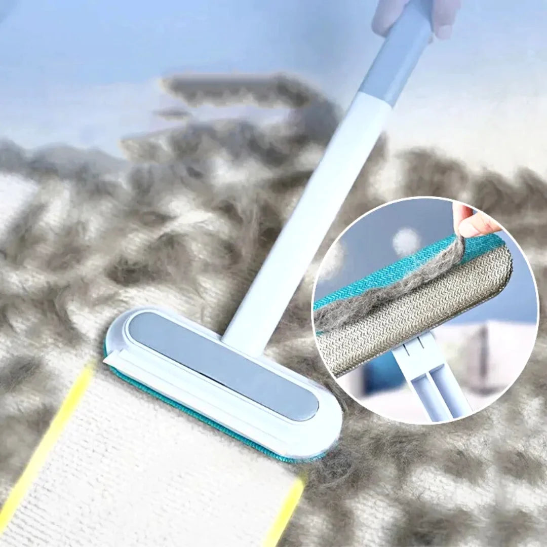 FurEase Flex™ - Pet Hair Cleaning Brush with Squeegee for Pet Parents