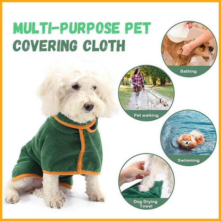 Wagswonder™ Super Absorbent Pet Bathrobe