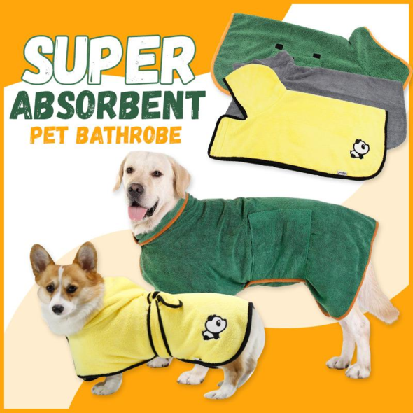 Wagswonder™ Super Absorbent Pet Bathrobe