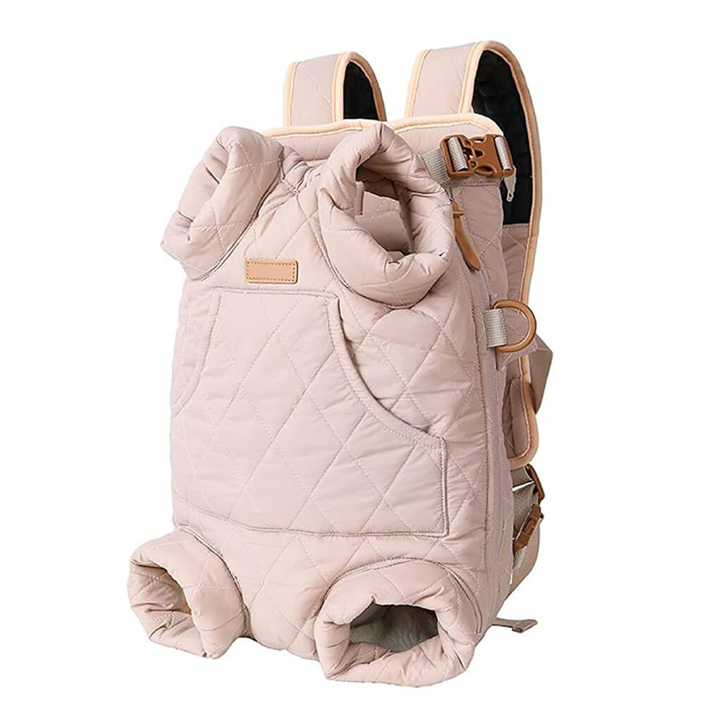 Winter Thickened Warm Hands Free Portable Travel Pet Dog Carrier Backpack