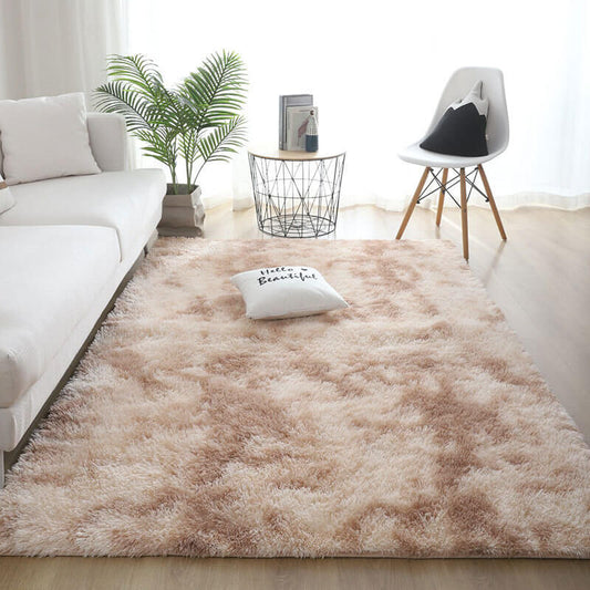 Chic Cozy Plush Tie-Dye Homes Rug Pet Mat