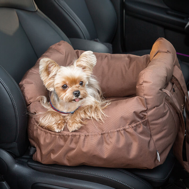 Fashion Waterproof Pet Carrier Bag Safety Dog Car Seat Bed