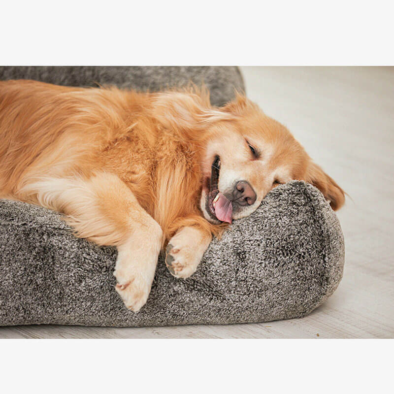 Large Cosy Plush Dog Sofa Bed