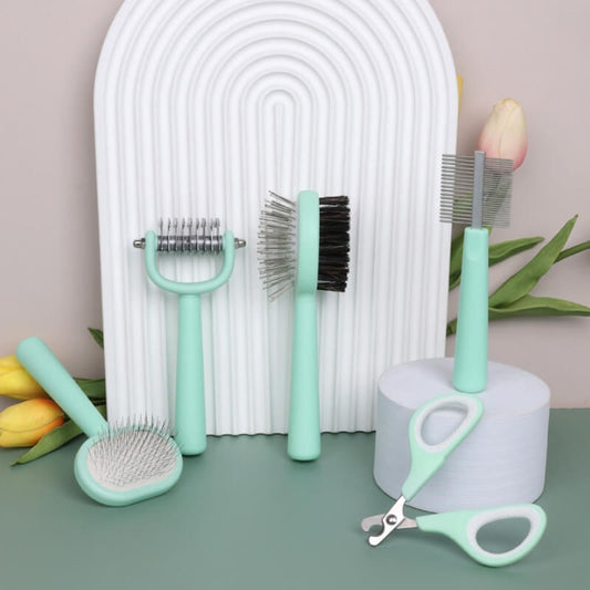 Pet Grooming Brush Tool Kit