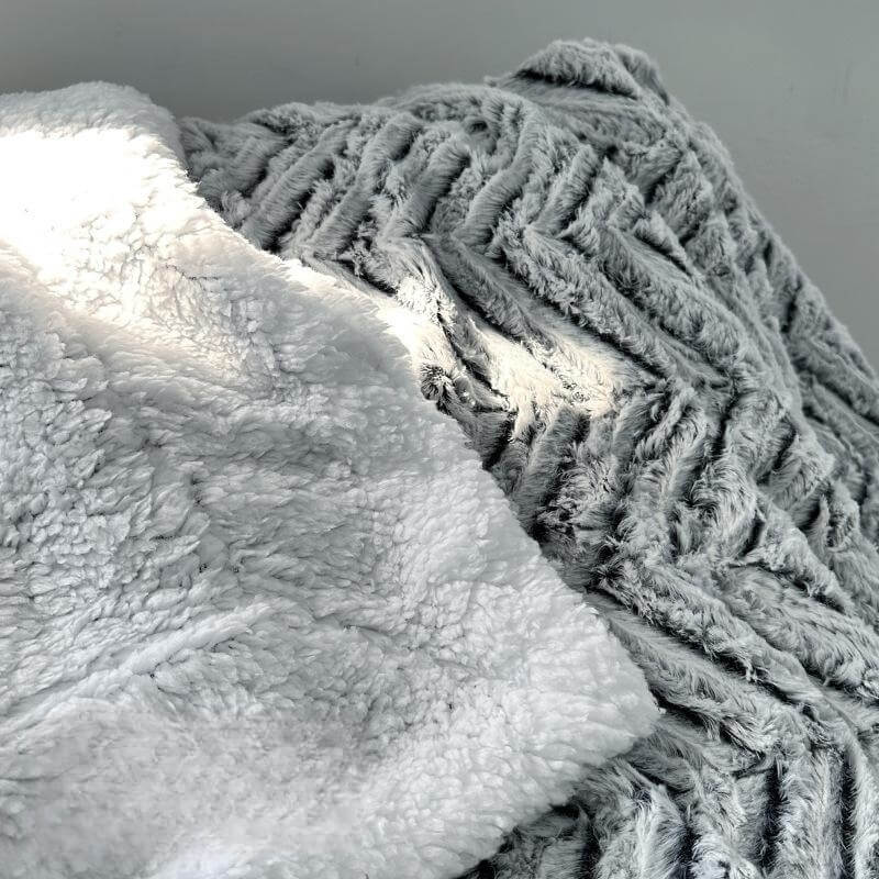 Plush Double Layer Blanket Pet Throw Blanket Human Blanket